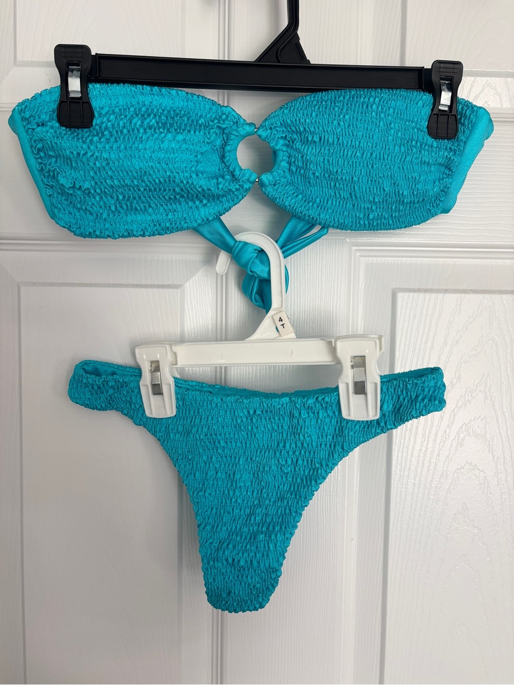 NWOT InBodi Swim Scrunch Bikini Set XS